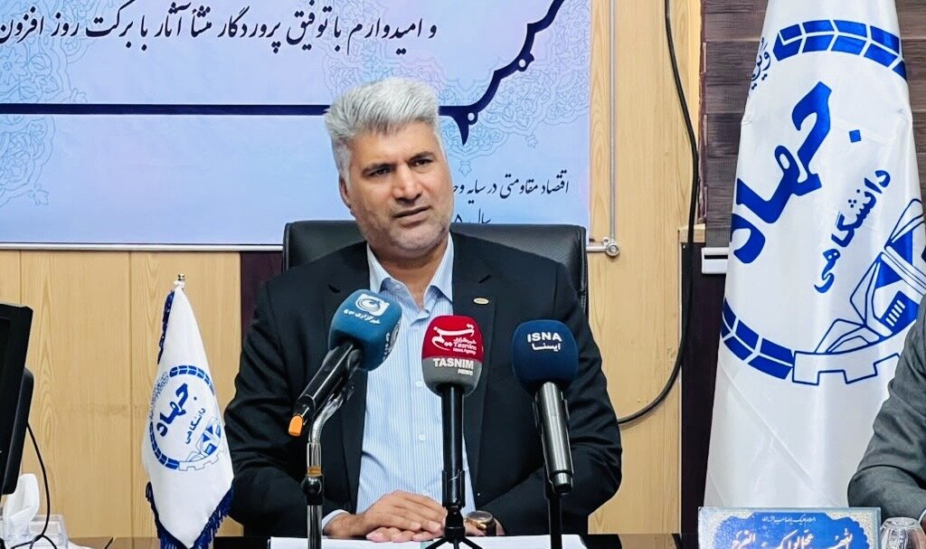 رئیس جهاد دانشگاهی هرمزگان: جهاد بازوی توانمند حل نظام مسائل استان است رئیس جهاد دانشگاهی هرمزگان: جهاد بازوی توانمند حل نظام مسائل استان است
