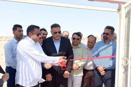 افتتاح زمین چمن مصنوعی روستای کوشک بندرلنگه