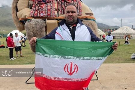 سلطانی‌نژاد، قهرمان قوی‌ترین مردان جهان در قرقیزستان