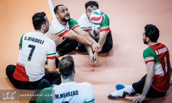 والیبال نشسته عراق پای درس ستارگان ایران